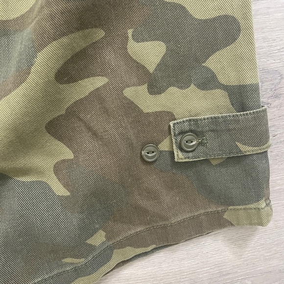 Zara High Waist Camo Cargo 8197/205 sz M *SOLD OUT* - Picture 5 of 7
